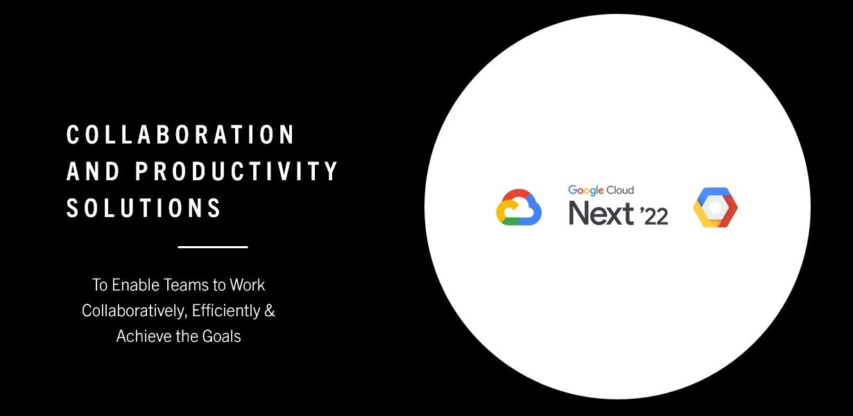 Collaboration and Productivity Solutions at Google Cloud Next 2022