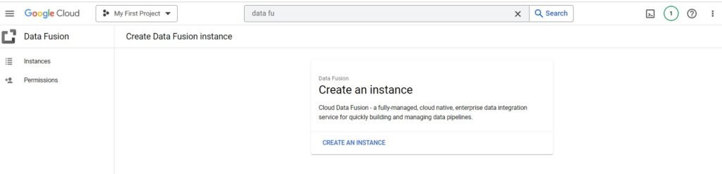 Google Cloud Data Fusion